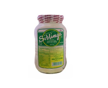 Siblings Sweet Coconut Gel Natadecoco White 340Gm Pack Of 12